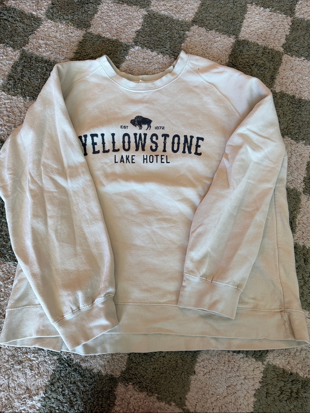 Cream Crewneck Sweatshirt